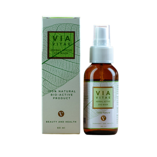 Via Vitae Gynura Herbal Active Eye Wash, 60ml