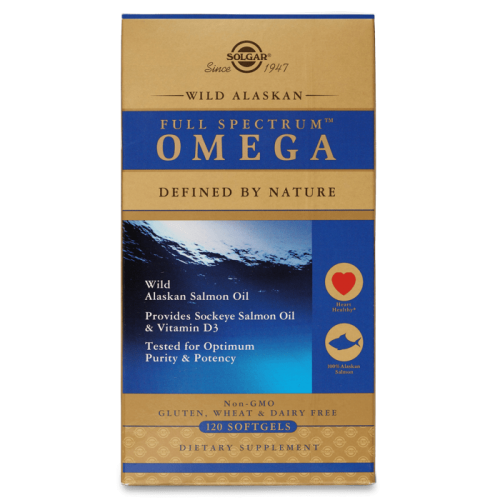 Solgar Wild Alaskan Full Spectrum™ Omega120 Softgels