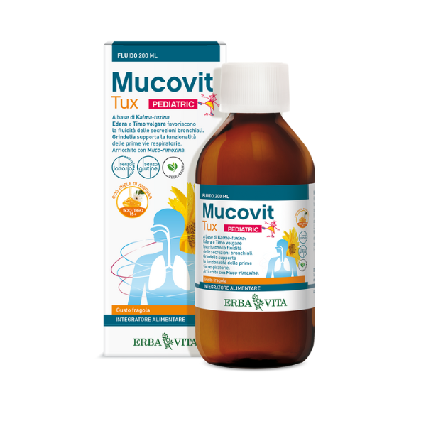 Erba Vita Mucovit Tux Children Syrup, 200ml