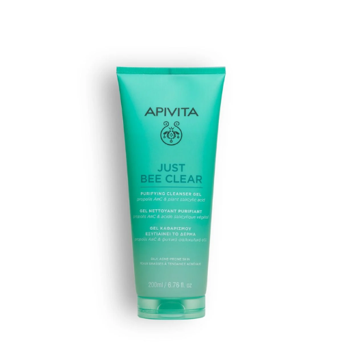 Apivita Just Bee Clear Purifying Cleanser Gel, 200ml