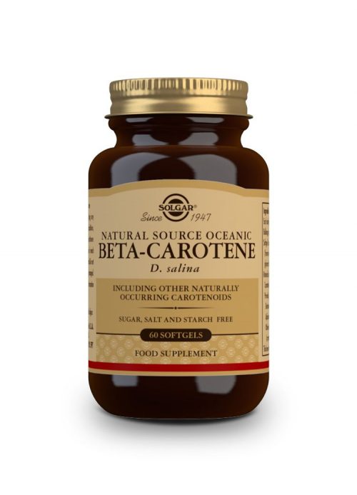 Solgar Beta-carotene 60 Softgels