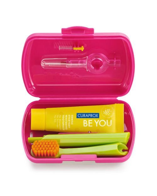 Curaprox Travel Set Red